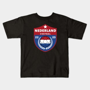 Nederland Voetbal Kids T-Shirt